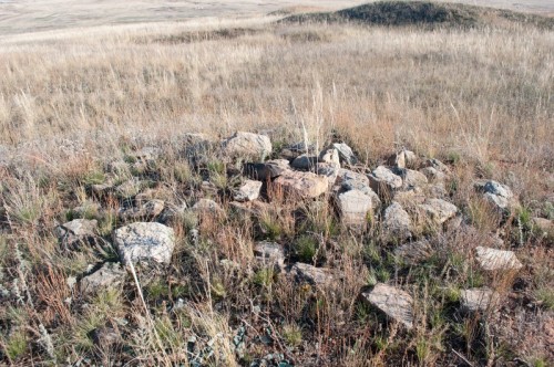 Остатки экспериментальной печи