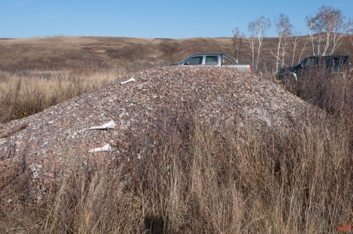 Гора костей