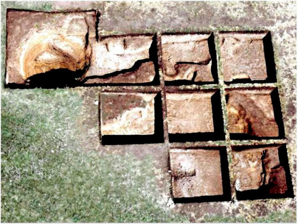 Рис. 4. Селище Горный. Раскоп одного из комплексов II тыс. до н.э.